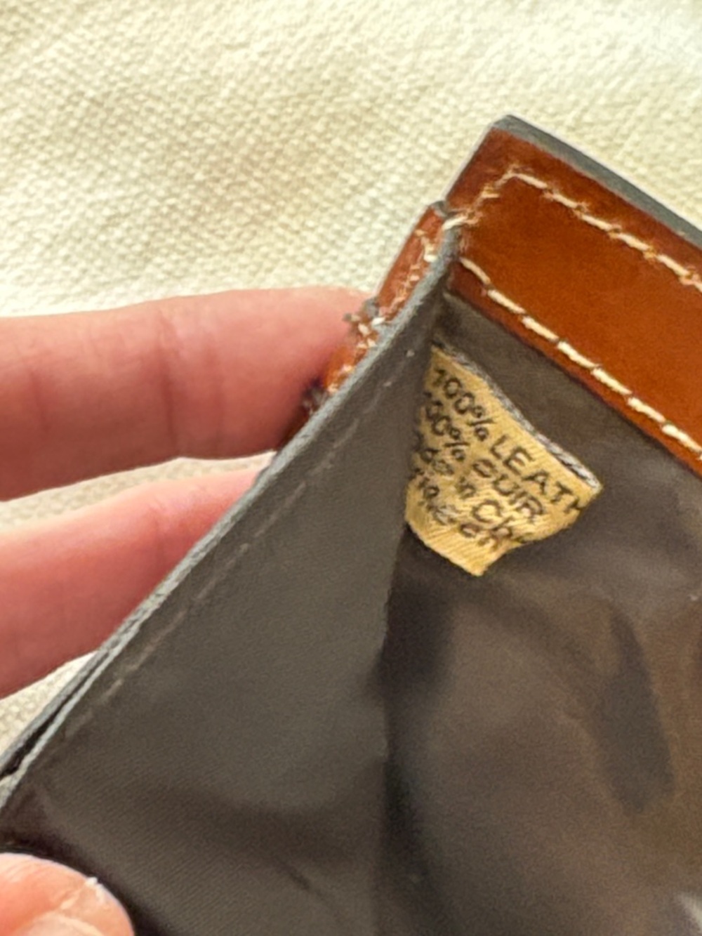 Patricia Nash Brown Tri fold RFID Leather Wallet. NWOT - Picture 12 of 13